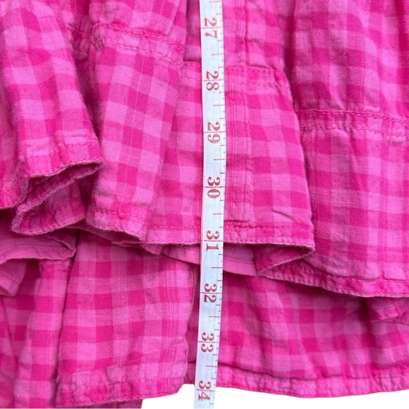 pilcro by Anthropologie NWT Pink Gingham Check Dress Size S - Picture 8 of 8